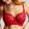 Panache Allure UW Full Cup -rintaliivit True Red-thumb Kaarituettu, toppaamaton, lähes täyskuppinen pitsiliivi. 65-90, E-M 10765-TRU