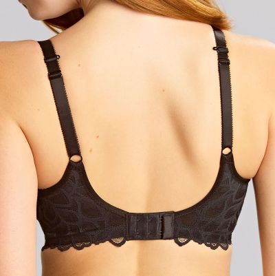 Panache Allure UW Spacer -t-paitaliivit - Black Kaarituettu ja muotoonprässätty t-paitaliivi sileillä kupeilla. 60-85, D-K 10766-BLK