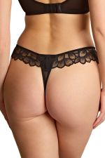 Allure Low Rise Thong -stringit Black