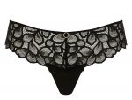 Allure Low Rise Thong -stringit Black & Latte