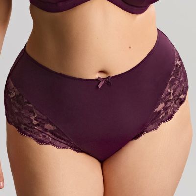 Sculptresse by Panache Amara Deep Brief -alushousut - Plum Alushousut Amara-sarjaan. M/38 - 5XL/50 11264-PLM