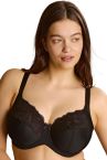 Sculptresse by Panache Amara UW Full Cup -rintaliivit - Black-thumb Kaarituettu ja toppaamaton täyskuppinen liivi. 75-105, E-O 11265-BLK