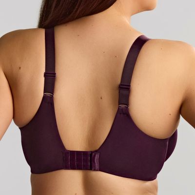 Sculptresse by Panache Amara UW Full Cup -rintaliivit - Plum Kaarituettu ja toppaamaton täyskuppinen liivi joustavalla kupin reunalla. 75-105, E-O 11265-PLM
