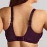 Sculptresse by Panache Amara UW Full Cup -rintaliivit - Plum-thumb Kaarituettu ja toppaamaton täyskuppinen liivi joustavalla kupin reunalla. 75-105, E-O 11265-PLM