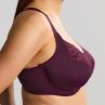 Sculptresse by Panache Amara UW Full Cup -rintaliivit - Plum-thumb Kaarituettu ja toppaamaton täyskuppinen liivi joustavalla kupin reunalla. 75-105, E-O 11265-PLM