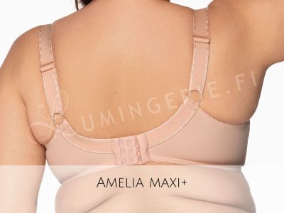 Gaia Lingerie Amelia Semi Soft -rintaliivit Rose Kaarituettu, puolitopattu balconette. 70-105, D-L BS-1192-ROZ