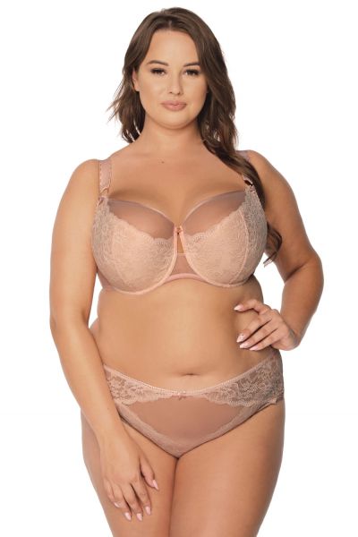 Gaia Lingerie Amelia Semi Soft -rintaliivit Rose Kaarituettu, puolitopattu balconette. 70-105, D-L BS-1192-ROZ