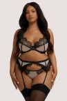  Anaise Racerback Balcony -rintaliivit Black Blush-thumb Kaarituettu, toppaamaton liivi näyttävällä pitsiselkämyksellä 70-100, D-K PP-3201B