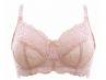 Panache Andorra Soft -kaarituettomat rintaliivit Soft Blush-thumb Kaarituettomat toppaamattomat rintaliivit joustopitsillä 60-90, D-J 5671-SOH