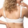 Plaisir Lingerie Annette UW Soft Full Cup -rintaliivit - Whisper White-thumb Kaarituettu, toppaamaton, joustopitsinen täyskuppiliivi. 80-110, D-I 3344-5/WHI