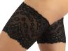 Cette Calzitaly Floral Lace -reisisuojat musta-thumb Pitsikuvioiset joustavat reisisuojat silikoninauhoilla A = 53-57 cm - F = 78-81 cm 617-10-902