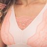 Royce Lingerie Anya NW Soft -bralette - Blush & Coral-thumb Kaaritueton, toppaamaton bralette proteesitaskuilla. 70-90, F-H 1465-B&C
