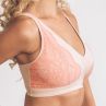 Royce Lingerie Anya NW Soft -bralette - Blush & Coral-thumb Kaaritueton, toppaamaton bralette proteesitaskuilla. 70-90, F-H 1465-B&C