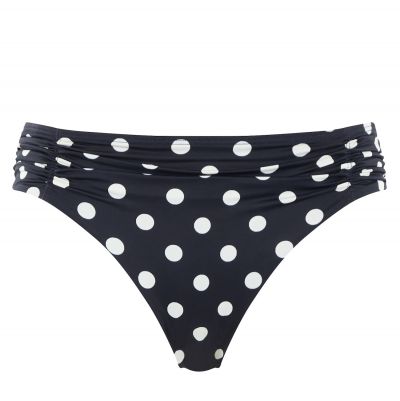 Panache Swimwear Anya Riva Spot Gather Pant -bikinihousut Navy & Vanilla  34-46 SW1456-NAY