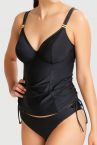 Panache Swimwear Anya Riva -tankini Black-thumb Kaarituettu tankini toppaamattomalla liiviosalla 65-85 E-J SW1301