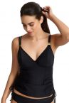 Panache Swimwear Anya Riva -tankini musta-thumb Kaarituettu tankini toppaamattomalla liiviosalla 65-85 E-J SW1301