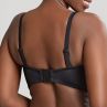 Panache Swimwear Anya Riva Twist Front -bandeaubikiniliivit Black-thumb Kaarituetut, olkaimettomat bandeaubikiniliivit 65-85 DD-H SW1303-BLK