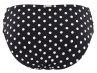 Panache Swimwear Anya Spot Gather Pant -bikinihousut musta-valkoinen-thumb  34-46 SW1019