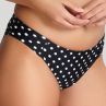 Panache Swimwear Anya Spot Gather Pant -bikinihousut musta-valkoinen-thumb  34-46 SW1019