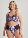 Sculptresse by Panache Arianna Full Brief -alushousut Damson Floral-thumb  40-50 10272-DAM