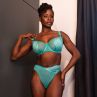 Scantilly by Curvy Kate Authority Soft Balcony -rintaliivit Blue Lagoon-thumb Kaarituettu, toppaamaton balconette 65-85, E-L ST-019-100-BLG