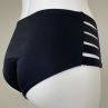 Ava Swimwear Basic Black Strappy -bikinihousut musta-thumb  S-3XL SF-13/7-BLK