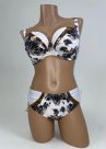Ava Swimwear White Beach Drawstring nyöribikinihousut-thumb  S-3XL SF-146/2-WHE