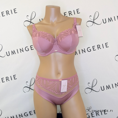 Ava Yasemin-alushousut Pink Peony Alushousut Yasemin-sarjaan. L/40 - 3XL/46 AV2105/F-PIP