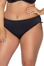 Basic Black Drawstring -nyöribikinihousut musta