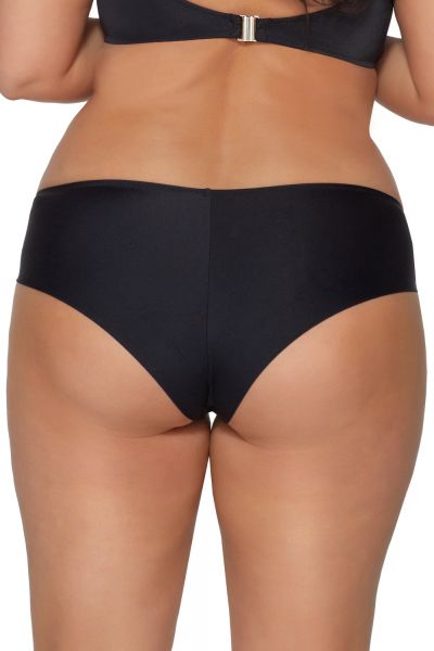Ava Swimwear Basic Black Brazilian -bikinihousut musta  S-3XL SF-13/5-BLK