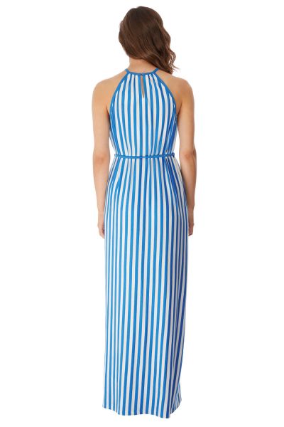 Freya Beach Hut -maksimekko Blue Moon Kesämekko solmittavalla vyöllä S-XL AS6799-BMN
