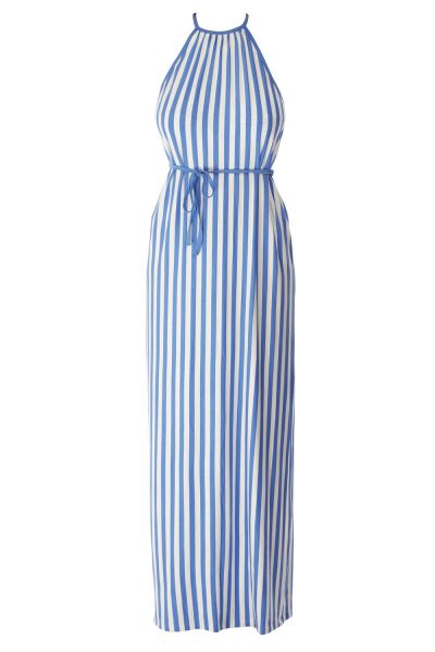Freya Beach Hut -maksimekko Blue Moon Kesämekko solmittavalla vyöllä S-XL AS6799-BMN
