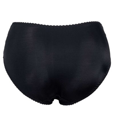 Plaisir Lingerie Beate-midialushousut Black & Merlot Normaalikorkeat alushousut Beate-sarjaan. 42-54 144-32/MRL