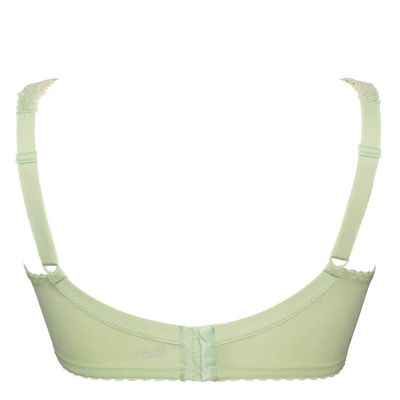 Plaisir Lingerie Beate Soft Full Cup -rintaliivit Amazonite Kaarituettu, toppaamaton, joustopitsinen täyskuppiliivi 80-110 D-H 619431-16/AMZ