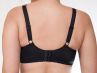 Plaisir Lingerie Beate UW Soft Full Cup -rintaliivit Black & Frosty Blush-thumb Kaarituettu, toppaamaton täyskuppiliivi joustopitsillä. 80-110 D-H 619431-25/BFB