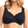 Plaisir Lingerie Beate UW Soft Full Cup -rintaliivit Black-thumb Kaarituettu, toppaamaton, joustopitsinen täyskuppiliivi. 80-110, D-I 619431-1/BLK