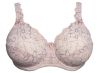 Plaisir Lingerie Beate Lux UW Soft Full Cup -rintaliivit Petal Pink-thumb Kaarituettu, toppaamaton, joustopitsinen täyskuppiliivi 80-110 D-H 619435-PEP