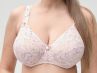 Plaisir Lingerie Beate Lux UW Soft Full Cup -rintaliivit Petal Pink-thumb Kaarituettu, toppaamaton, joustopitsinen täyskuppiliivi 80-110 D-H 619435-PEP