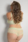 Plaisir Lingerie Beate Soft Full Cup -rintaliivit Amazonite-thumb Kaarituettu, toppaamaton, joustopitsinen täyskuppiliivi 80-110 D-H 619431-16/AMZ