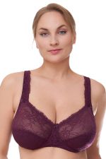 Beate Lux UW Soft Full Cup -rintaliivit Dark Cherry