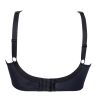 Plaisir Lingerie Beate Lux UW Soft Full Cup -rintaliivit Black & Moss Green-thumb Kaarituettu, toppaamaton, joustopitsinen täyskuppiliivi. 80-110 D-H 619435-31/MSS