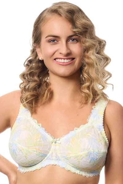 Plaisir Lingerie Beate Lux UW Soft Full Cup -rintaliivit - Twister Kaarituettu, toppaamaton, joustopitsinen täyskuppiliivi. 80-110 D-H 619435-36/TWI