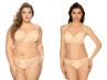 Gaia Lingerie Lace Fantasia Soft -rintaliivit Beige-thumb Kaarituettu, toppaamaton pitsiliivi sivutuella 65-105, D-L BS-37/38-BEZ-S16/SMX16