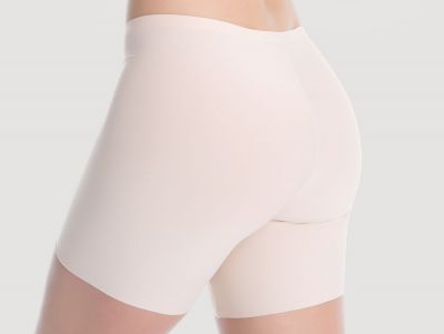 Julimex Lingerie Bermuda Comfort Panty lahkeelliset alushousut natural beige Normaalivyötäröiset lahkeelliset lähes saumattomat alushousut S-3XL 