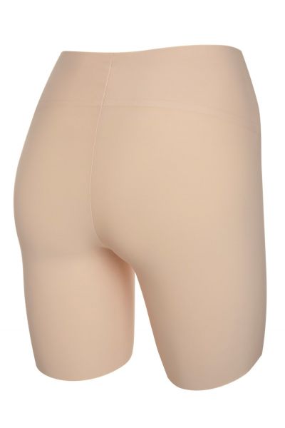 Julimex Lingerie Bermuda Slim All Day lahkeelliset alushousut beige Normaalivyötäröiset lahkeelliset lähes saumattomat alushousut kevyellä vatsatuella S-4XL 574-200/BEZ