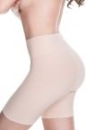 Julimex Lingerie Bermuda Slim All Day lahkeelliset alushousut beige-thumb Normaalivyötäröiset lahkeelliset lähes saumattomat alushousut kevyellä vatsatuella S-4XL 574-200/BEZ