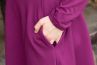Urkye Bermuda-mekko pitkähihainen Purple Magenta-thumb Pitkähihainen joustocollegemekko taskuilla 36-46 1/2 & 2/3 SU-017-FIO-2021