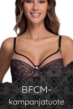 Crystal Soft -rintaliivit Black