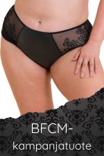 Enchant HW -alushousut Black Pleather