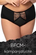 Ksymena Midi Brief -alushousut Black
